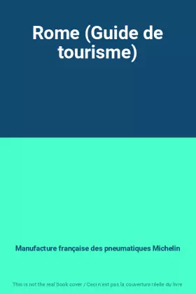 Couverture du produit · Rome (Guide de tourisme)