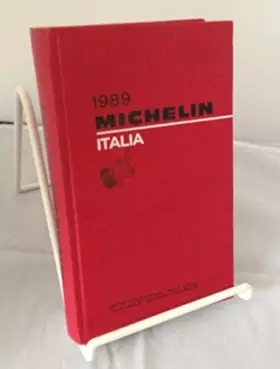 Couverture du produit · Michelin Red Guide: Italy, 1989