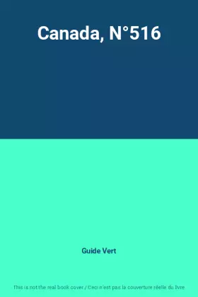 Couverture du produit · Canada, N°516