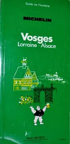 Couverture du produit · Michelin Green Guide: Vosges