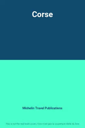 Couverture du produit · Corse