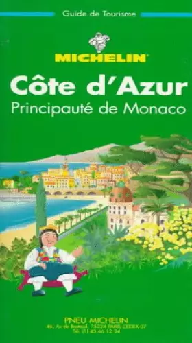 Couverture du produit · COTE D'AZUR. Principauté de Monaco, 3ème édition 1996