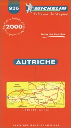 Couverture du produit · L'Autriche. Guide numéro 926