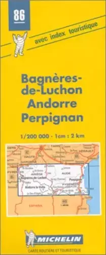 Couverture du produit · Luchon-Andorre-Perpignan (Michelin Maps)