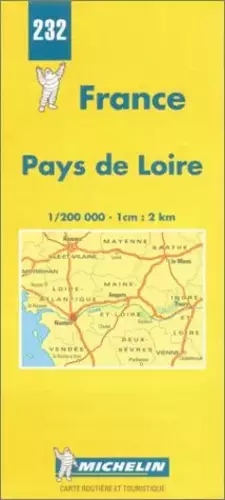 Couverture du produit · Carte routière : Pays de Loire, N° 232