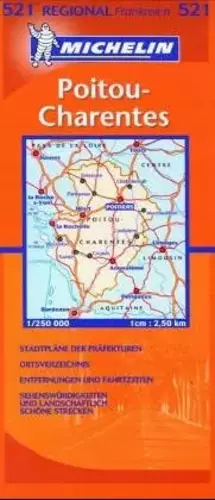 Couverture du produit · Carte routière : Poitou Charentes, N° 233