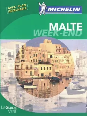 Couverture du produit · Guide Vert Week-end Malte