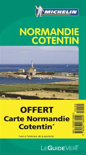 Couverture du produit · Guide Vert Normandie, Cotentin, Iles Anglo-Normandes