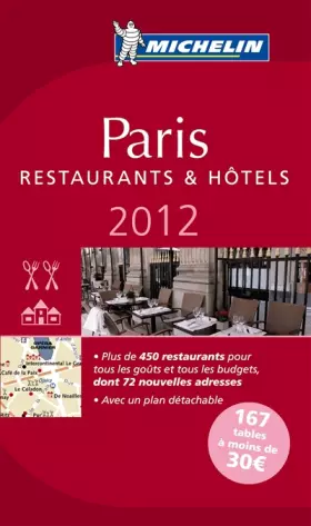 Couverture du produit · Guide MICHELIN Paris 2012 (en franais)