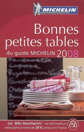 Couverture du produit · Bonnes petites tables du guide Michelin