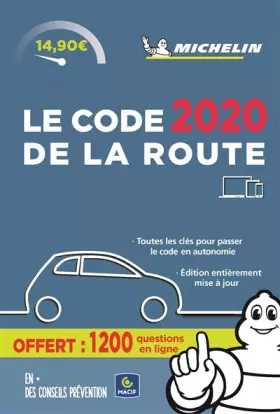 Couverture du produit · Code de la Route Michelin 2020