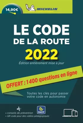 Couverture du produit · Code de la route Michelin 2022