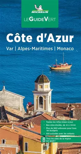 Couverture du produit · Guide Vert Côte d'Azur: Var, Alpes-Maritimes, Monaco