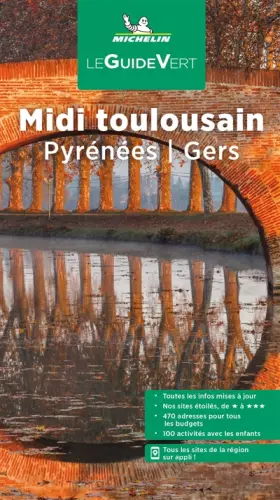 Couverture du produit · Guide Vert Midi Toulousain, Pyrénées, Gers