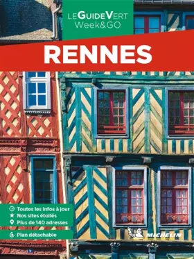 Couverture du produit · Guide Vert WE&GO Rennes