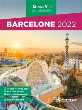Couverture du produit · Guide Vert WE&GO Barcelone 2022