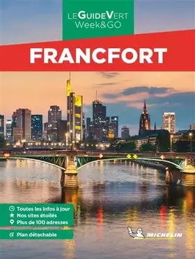 Couverture du produit · Guide Vert WE&GO Francfort