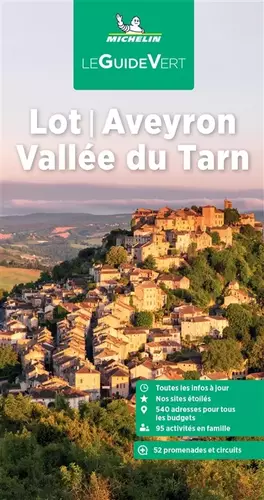 Couverture du produit · Guide Vert Lot, Aveyron, Vallée du Tarn