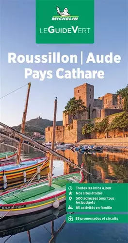 Couverture du produit · Guide Vert Roussillon, Aude, Pays Cathare