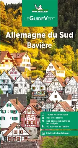 Couverture du produit · Guide Vert Allemagne du Sud, Bavière
