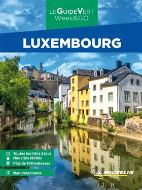 Couverture du produit · Guide Vert WE&GO Luxembourg
