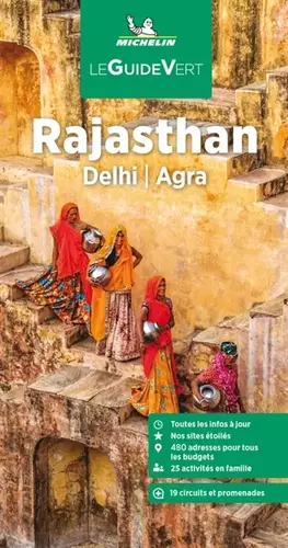 Couverture du produit · Guide Vert Rajasthan Michelin: Delhi, Agra