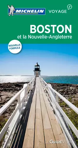 Couverture du produit · GUIDE VERT BOSTON ET LA NOUVELLE ANGLETERRE