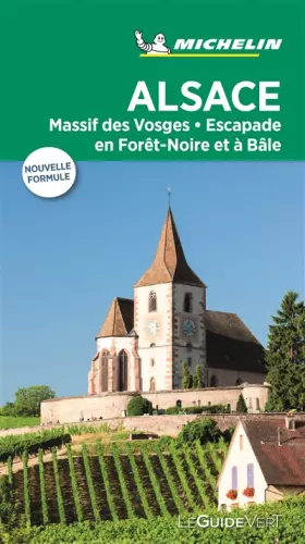 Couverture du produit · Guide Vert Alsace Vosges Michelin