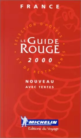 Couverture du produit · Le Guide rouge 2000