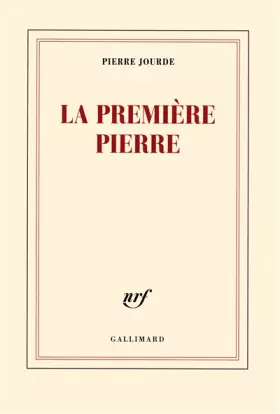 Couverture du produit · La première pierre