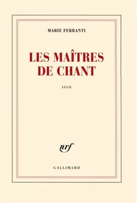 Couverture du produit · Les maîtres de chant