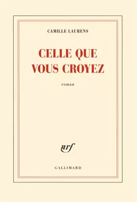 Couverture du produit · Celle que vous croyez