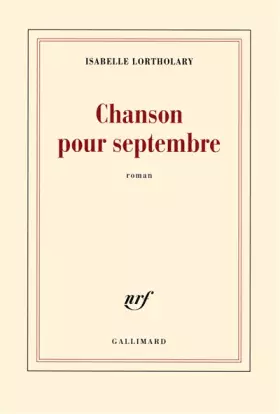 Couverture du produit · Chanson pour septembre