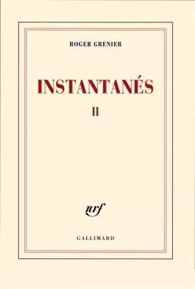Couverture du produit · Instantanés II