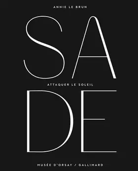 Couverture du produit · Sade: Attaquer le soleil