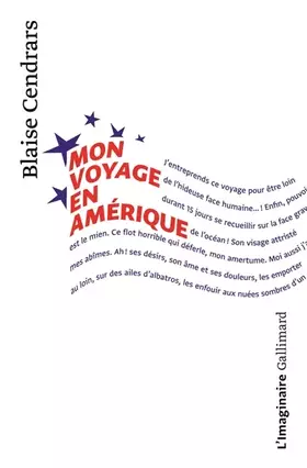 Couverture du produit · Mon voyage en Amérique/Le retour