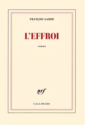 Couverture du produit · L'effroi