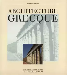 Couverture du produit · Architecture grecque