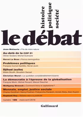 Couverture du produit · Le Débat