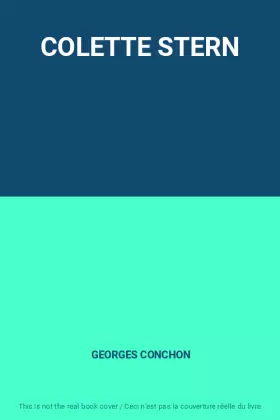 Couverture du produit · COLETTE STERN