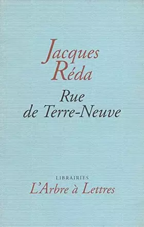 Couverture du produit · Rue de Terre Neuve