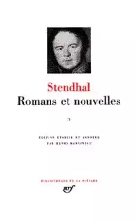 Couverture du produit · Stendhal : Romans et nouvelles, tome 1