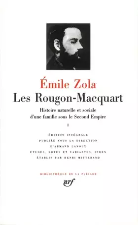 Couverture du produit · Les Rougon-Macquart, tome I
