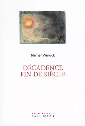 Couverture du produit · Décadence fin de siècle