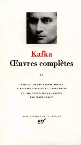 Couverture du produit · Oeuvres complètes, tome 4