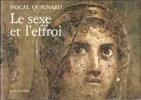 Couverture du produit · Le sexe et l'effroi