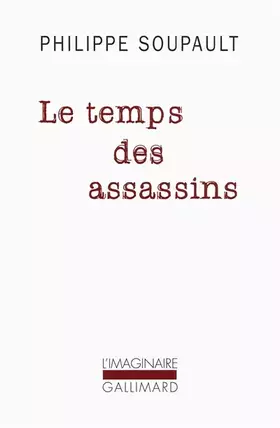 Couverture du produit · Le temps des assassins
