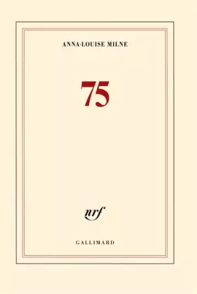 Couverture du produit · 75