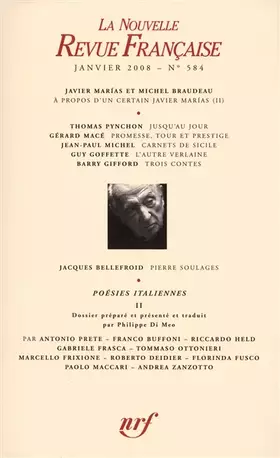 Couverture du produit · La Nouvelle Revue Française