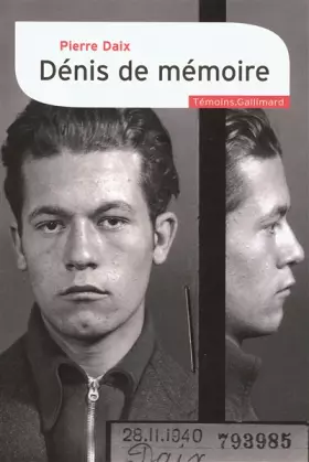 Couverture du produit · Dénis de mémoire